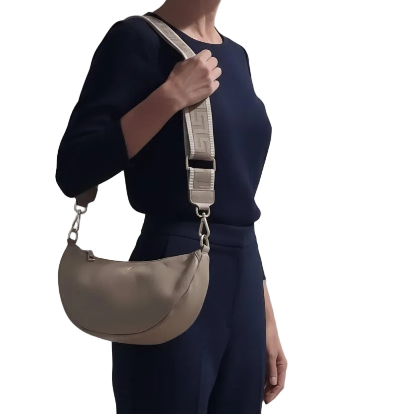 CLEARANCE One Left - Genuine Leather Crossbody Bag