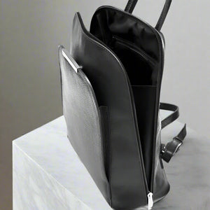 CLEARANCE Slim Backpack With Front Partition