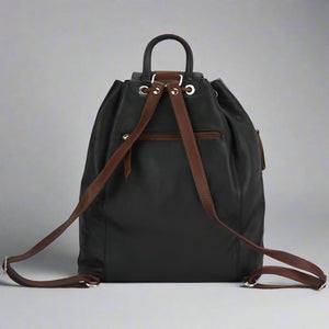 Large Soft Leather Backpack