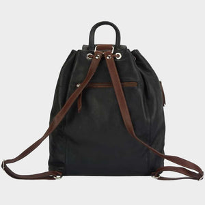 Large Soft Leather Backpack