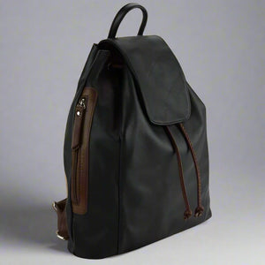 Large Soft Leather Backpack