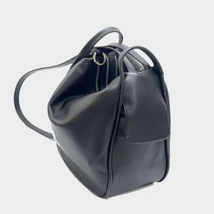 Convertible Organiser Leather Backpack / Hobo