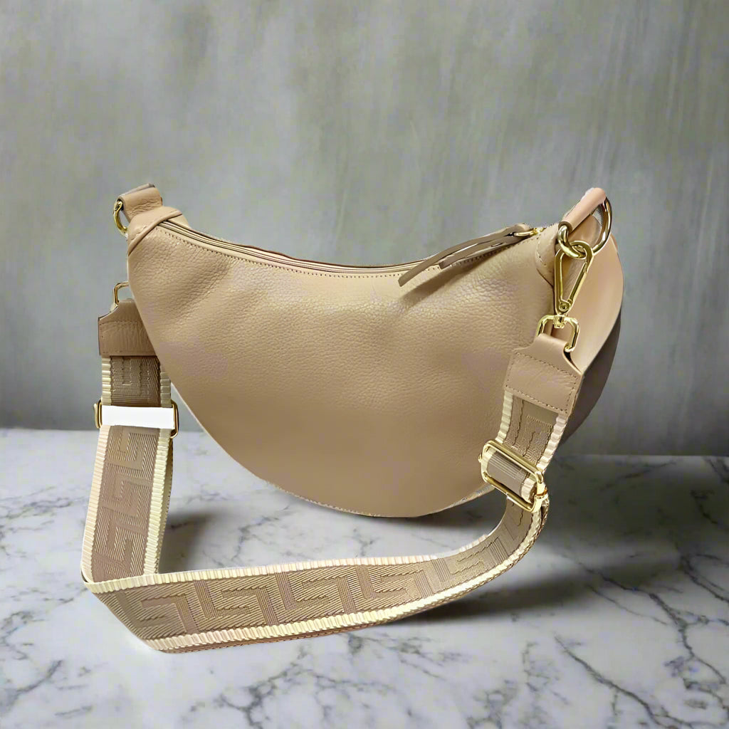 Genuine Leather Crossbody Bag