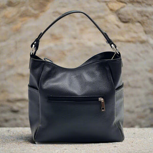 The Everyday Hobo / Crossbody with Side Pockets