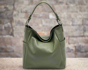 The Everyday Hobo / Crossbody with Side Pockets