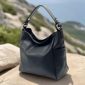 The Everyday Hobo / Crossbody with Side Pockets
