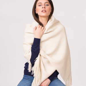Alpaca wrap shawl scarf
