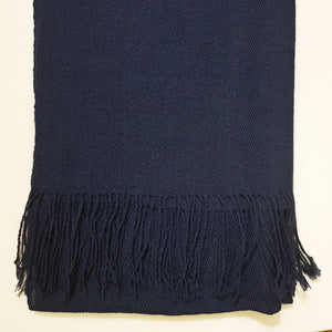 CLEARANCE One Left - Alpaca Wrap in Navy Blue or Gray