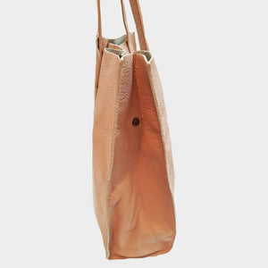 CLEARANCE One Left - Dusty Pink Leather Tote