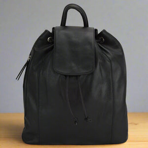 Large Soft Leather Backpack