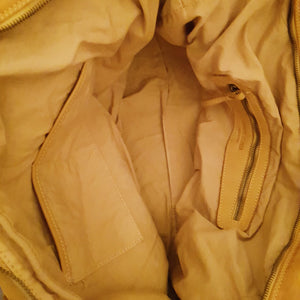 Washed Leather Weekender / Hand Luggage Bag